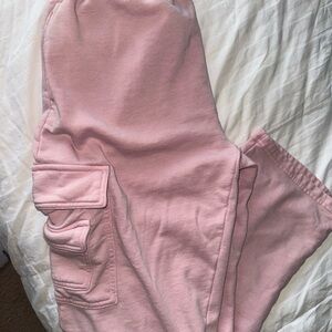 Garage Pink Sweatpants Cozy Cotton Joggers